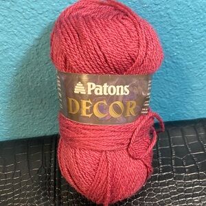 NWT Patons Decor 75% Acrylic 25% Wool Yarn Color 1646 Lot 6 Made in Canada
